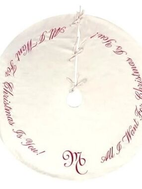 Mariah Carey Official Tree Skirt
